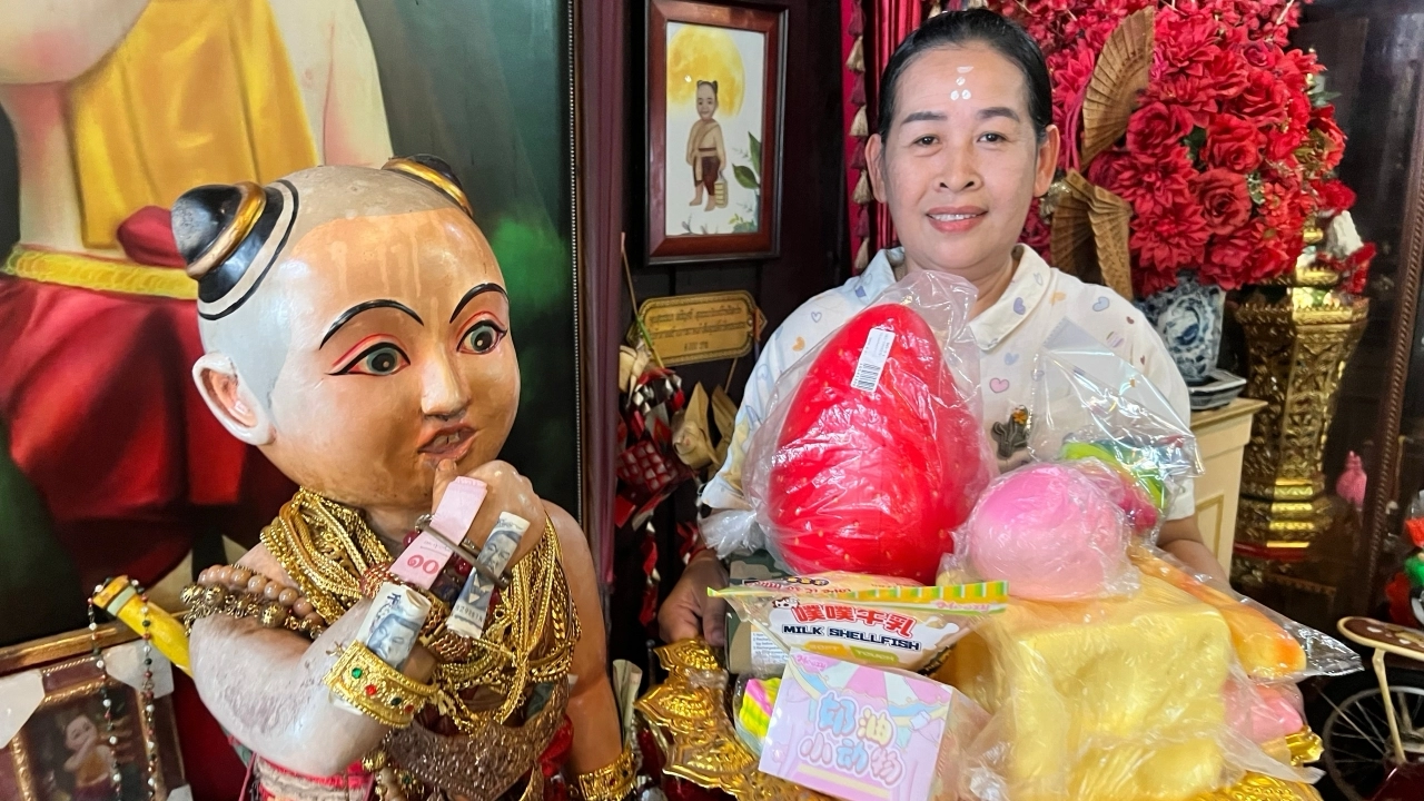 สาวดวงเฮง ได้โชค 3 งวดติด ขนสกุชชี่แก้บน "ไอ้ส้มฉุน" จุดประทัดเจอ "เลขเด็ด" 16/7/69
