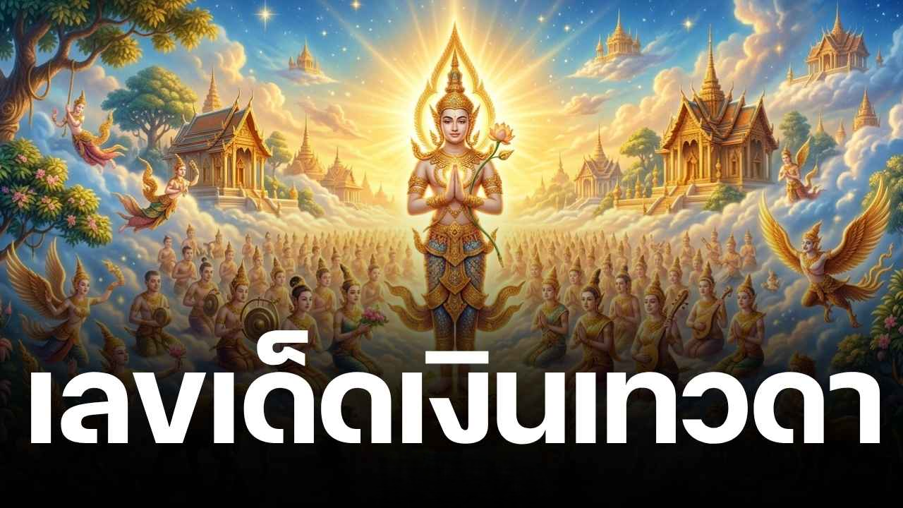 เลขเด็ด เงินเทวดา งวด 16/9/69 ปล่อยเลขครบชุด เด่น 4 จ่อเฮงกลางเดือน