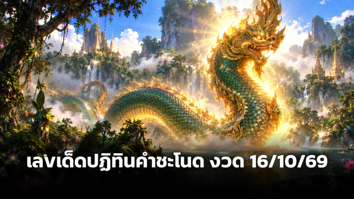 เลขเด็ดปฏิทินคำชะโนด 16 ต.ค. 69 พร้อมสถิติย้อนหลัง 10 งวด